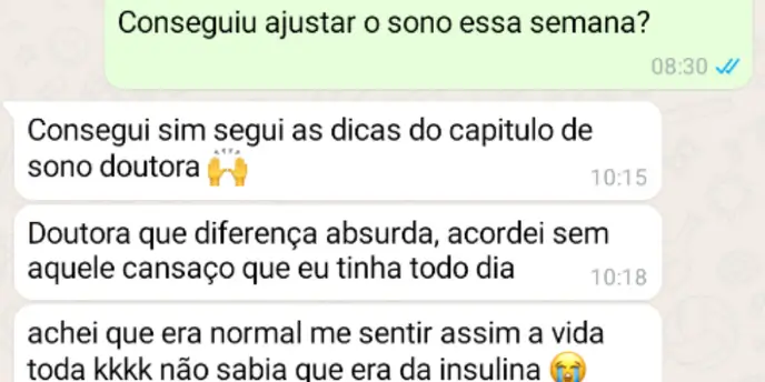 Depoimento de aluna do Método FPC