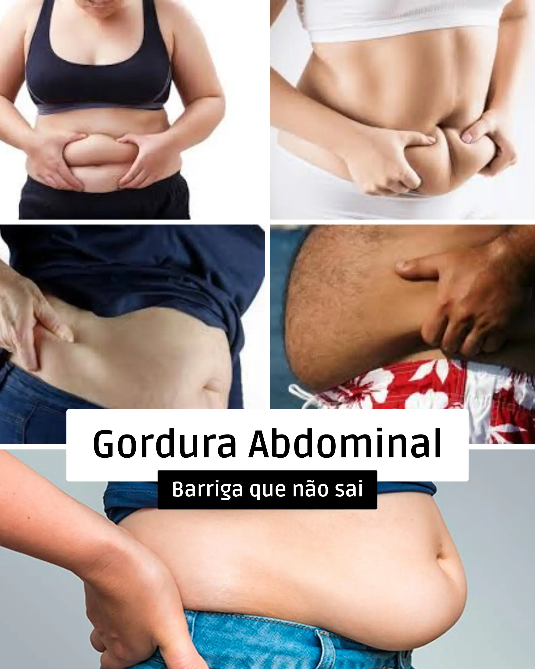 Gordura abdominal: a barriga que não sai