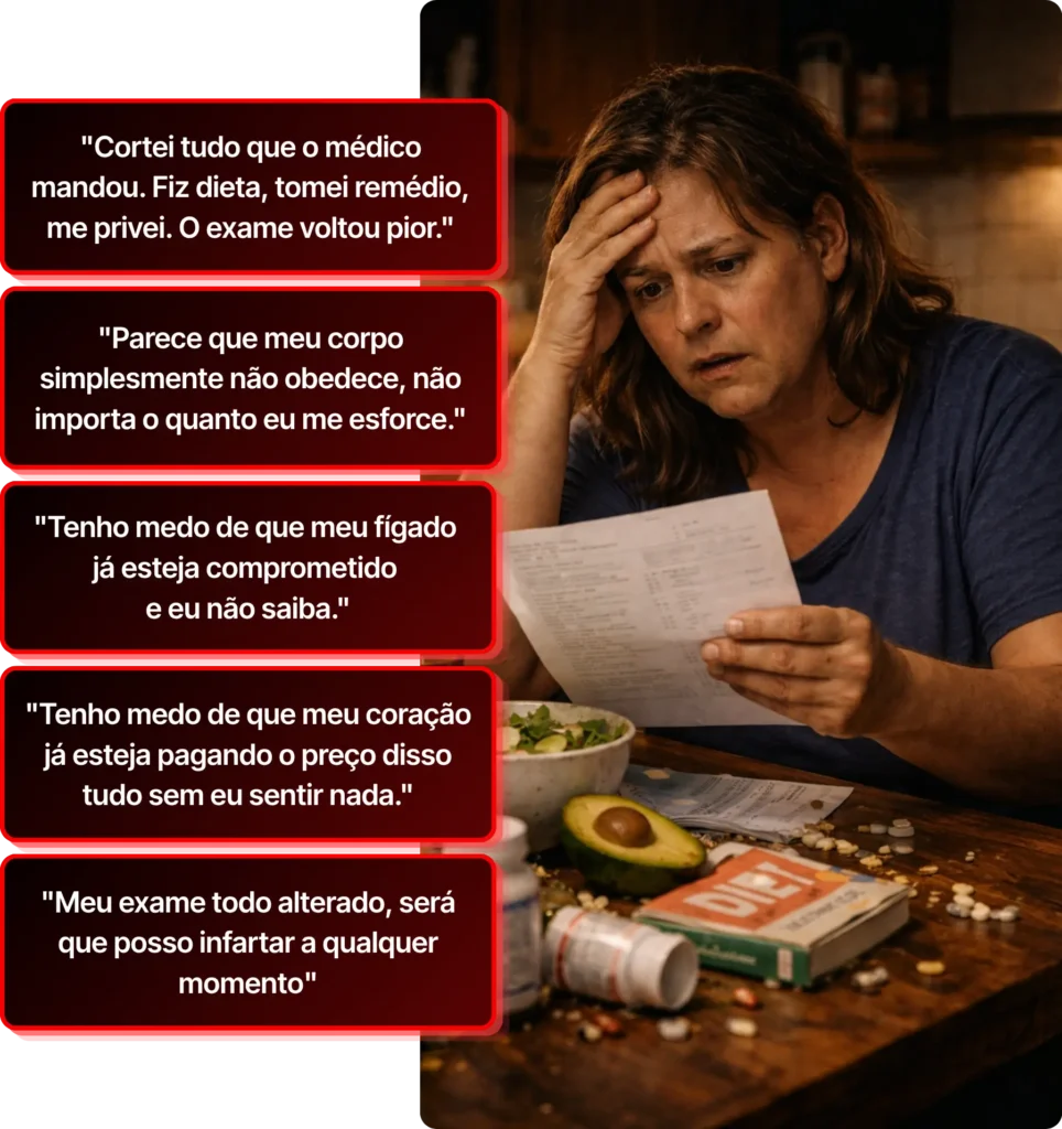 Pensamentos de quem convive com triglicerídeos altos: cortei tudo que o médico mandou e o exame voltou pior